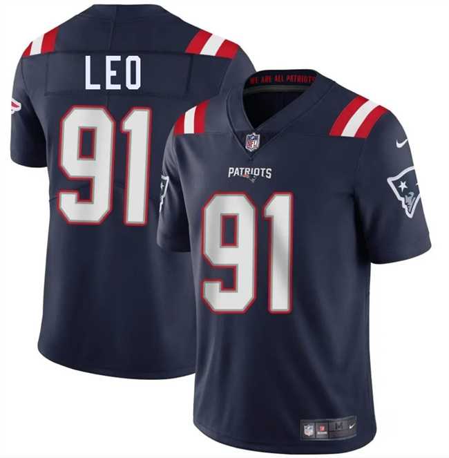 Men & Women & Youth New England Patriots #91 Titus Leo Navy 2025 Vapor Limited Stitched Jersey,We sell and wholesale Men & Women & Youth New England Patriots #91 Titus Leo Navy 2025 Vapor Limited Stitched Jersey on line form chian!